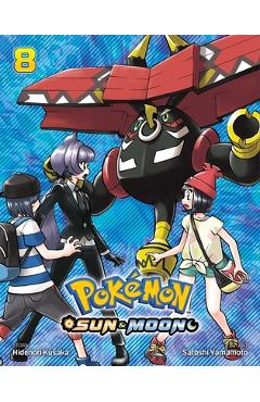 Coperta cărții 'Pok�mon: Sun & Moon, Vol. 8, Volume 8 - Hidenori Kusaka'