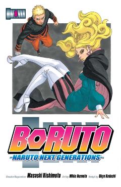 Coperta cărții 'Boruto, Vol. 8, Volume 8: Naruto Next Generations - Ukyo Kodachi'