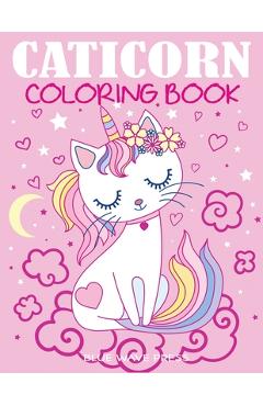 Poza produsului Caticorn Coloring Book - Blue Wave Press