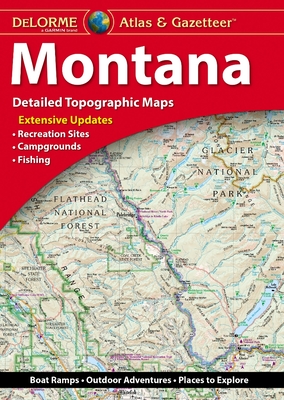 Delorme Atlas & Gazetteer: Montana - Rand Mcnally