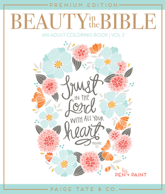 Beauty in the Bible: Adult Coloring Book Volume 2 - Paige Tate Select