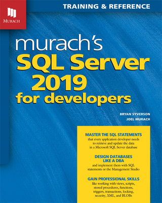 Murach's SQL Server 2019 for Developers - Joel Murach
