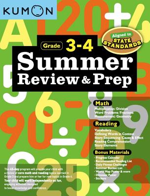 Summer Review and Prep 3-4 - Kumon
