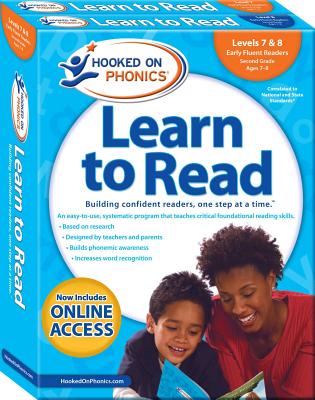 Hooked on Phonics Learn to Read - Levels 7&8 Complete: Early Fluent Readers (Second Grade - Ages 7-8) - Hooked On Phonics