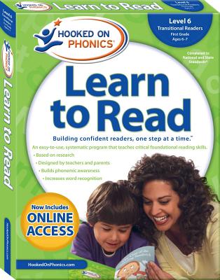 Hooked on Phonics Learn to Read - Level 6: Transitional Readers (First Grade - Ages 6-7) - Hooked On Phonics