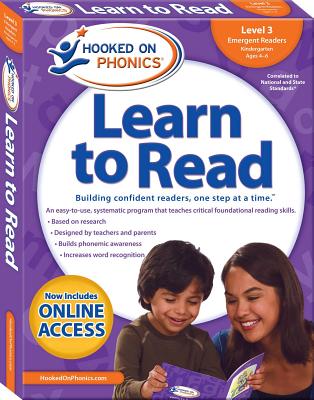 Hooked on Phonics Learn to Read - Level 3, Volume 3: Emergent Readers (Kindergarten Ages 4-6) - Hooked On Phonics