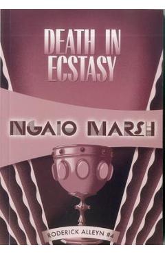 Coperta cărții 'Death in Ecstasy: Inspector Roderick Alleyn #4 - Ngaio Marsh'