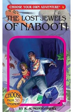 Coperta cărții 'The Lost Jewels of Nabooti - R. A. Montgomery'