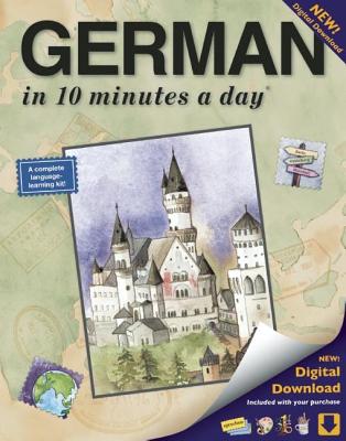 German in 10 Minutes a Day: Language Course for Beginning and Advanced Study. Includes Workbook, Flash Cards, Sticky Labels, Menu Guide, Software, - Kristine K. Kershul