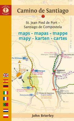 Camino de Santiago Maps: St. Jean Pied de Port - Santiago de Compostela - John Brierley