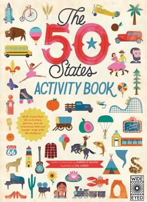 The 50 States: Activity Book: Maps of the 50 States of the USA - Gabrielle Balkan