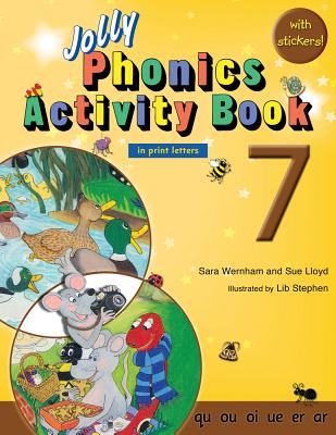 Jolly Phonics Activity Book 7 (in Print Letters) - Sara Wernham