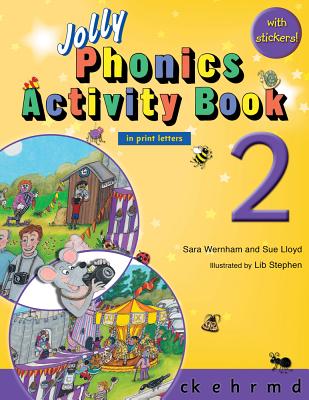 Jolly Phonics Activity Book 2 (in Print Letters) - Sara Wernham