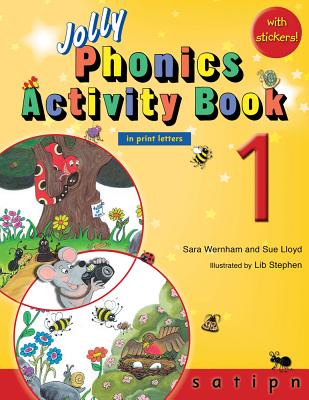Jolly Phonics Activity Book 1 (in Print Letters) - Sara Wernham