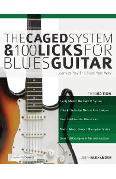 The Caged System and 100 Licks for Blues Guitar - Joseph Alexander