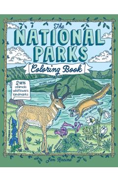 The National Parks Coloring Book - Jen Racine