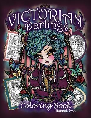 Victorian Darlings Coloring Book - Hannah Lynn