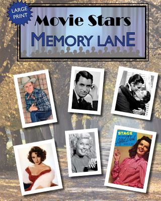 Movie Stars Memory Lane: Large Print Book for Dementia Patients - Hugh Morrison