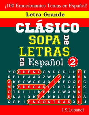 CL�SICO SOPA De LETRAS En Espa�ol; 2 - Jaja Books