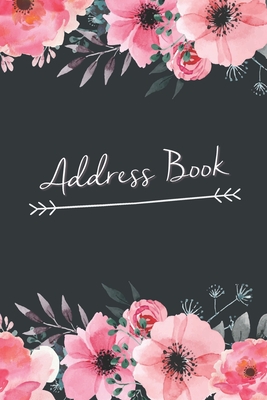 Address Book: Large Print Birthdays & Address Book for Contacts, Addresses, Phone Numbers, Email Floral Directory Notebook - Pretty Function Studio