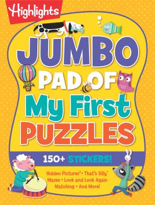 Jumbo Pad of My First Puzzles - Highlights