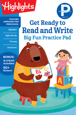 Preschool Get Ready to Read and Write Big Fun Practice Pad - Highlights Learning