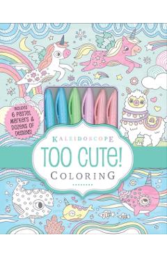 Kaleidoscope: Too Cute! Coloring - Lizzy Doyle