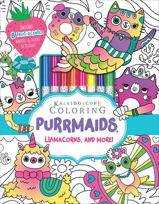 Kaleidoscope Coloring: Purrmaids, Llamacorns, and More! - Editors Of Silver Dolphin Books