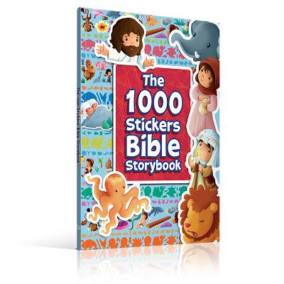 The 1000 Stickers Bible Storybook - Sherry Brown