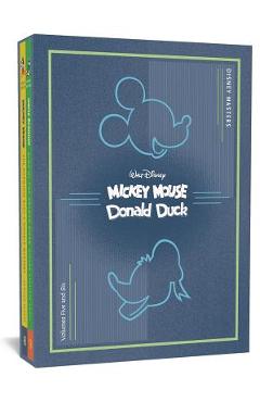 Coperta cărții 'Disney Masters Collector's Box Set #3 (Walt Disney's Mickey Mouse & Donald Duck): Vols. 5 & 6 (the Disney Masters'