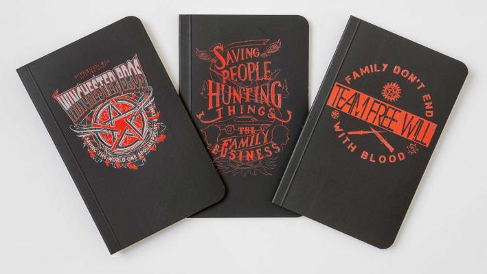 Supernatural Pocket Notebook Collection (Set of 3) - Insight Editions