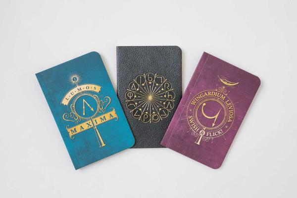 Harry Potter: Spells Pocket Notebook Collection (Set of 3) - Insight Editions