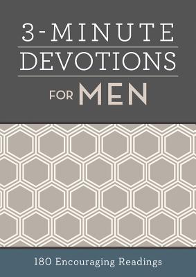 3-Minute Devotions for Men - Compiled By Barbour Staff