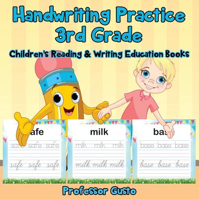 Handwriting Practice 3rd Grade: Children's Reading & Writing Education Books - Professor Gusto