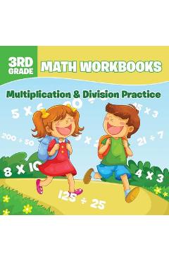 Poza produsului 3rd Grade Math Workbooks: Multiplication & Division Practice - Baby Professor