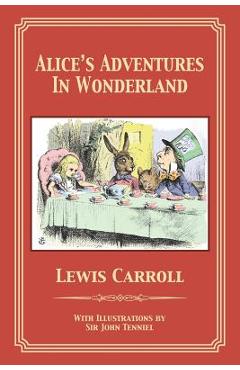 Coperta cărții 'Alice's Adventures in Wonderland - Lewis Carroll'