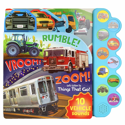 Rumble! Vroom! Zoom!: Let's Listen to Things That Go! - Parragon Books