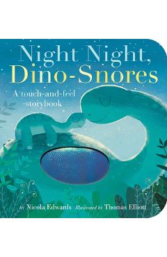 Coperta cărții 'Night Night, Dino-Snores - Nicola Edwards'