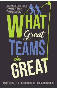 What Great Teams Do Great: How Ordinary People Accomplish the Extraordinary - David Wheatley