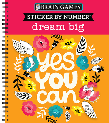 Sticker by Number Dream Big - Publications International Ltd