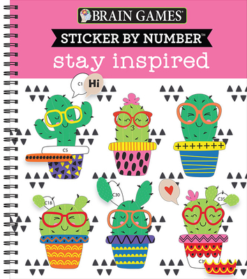 Sticker by Number Stay Inspired - Publications International Ltd