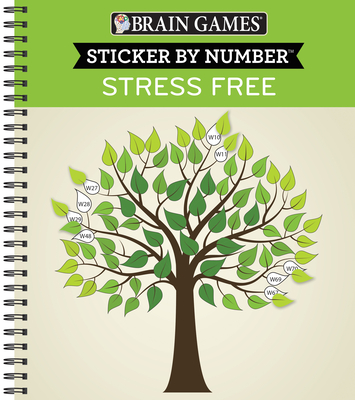 Brain Games Sticker by Number Stress Free - Publications International Ltd