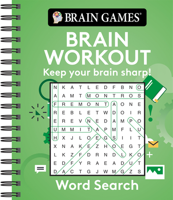 Brain Games Brain Workout Word Search: Keep Your Brain Sharp! - Publications International Ltd 