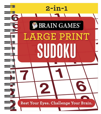 Brain Games 2-In-1 Large Print Sudoku - Publications International Ltd 