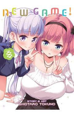 Coperta cărții 'New Game! Vol. 8 - Shotaro Tokuno'