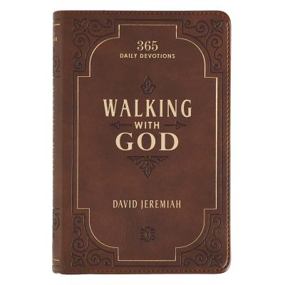 Devotional Luxleather Walking with God - David Jeremiah