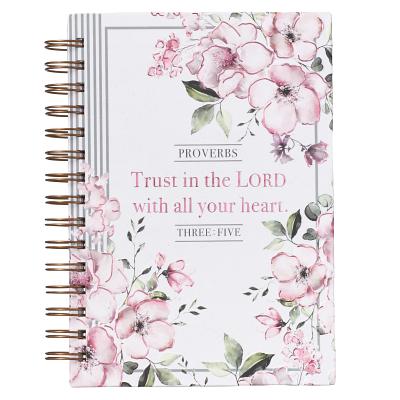 Journals Hardcover Wirebound Trust in the Lord - 