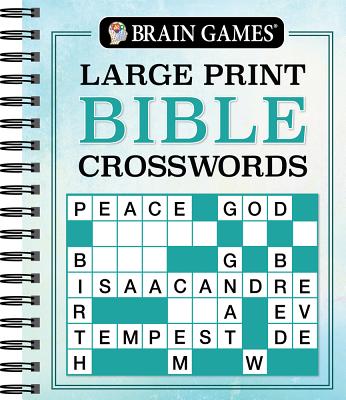 Brain Games Large Print Bible Crosswords - Publications International Ltd