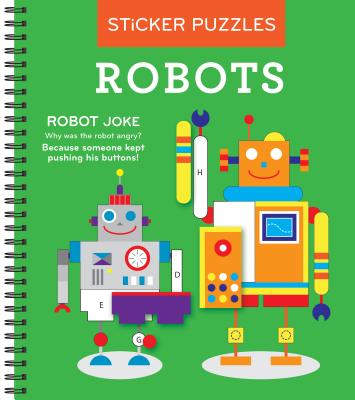 Sticker Puzzles Robots - Publications International Ltd