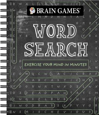 Brain Games Word Search: Exercise Your Mind in Minutes - Publications International